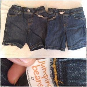 Jumping Beans Denim Toddler Shorts 4T